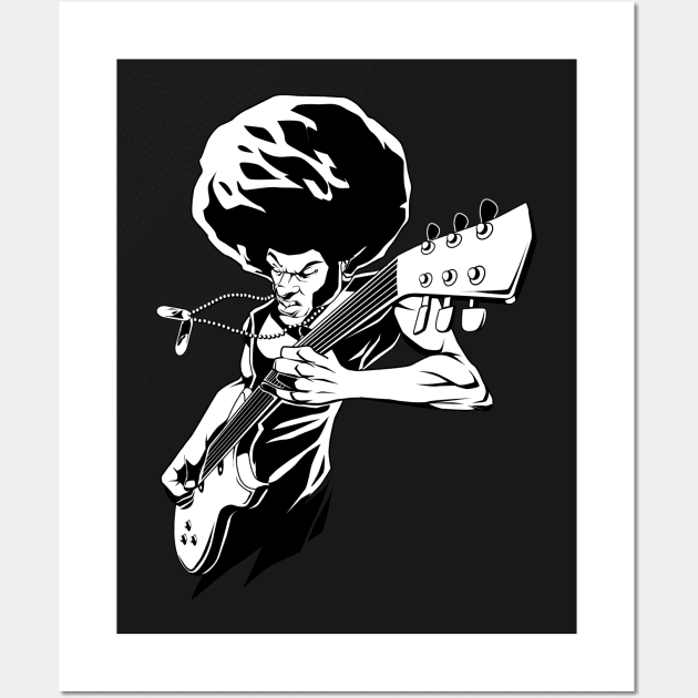 Afro Rock Wall Art by Styleuniversal